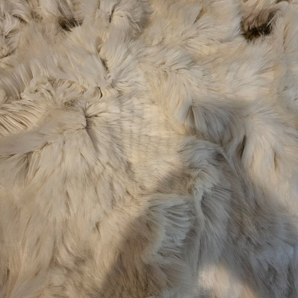 NWT Donna Salyers Fabulous Furs XS Arctic White Faux Fox Fur Vest Pockets Ski - Picture 4 of 9